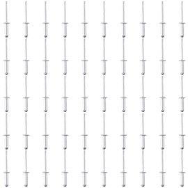 Blind Rivets 50PCS 304 Stainless Steel Strong Silver Pull Rivets 4.8 X 16mm Grip and Steel Mandrel