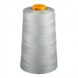 Aurifil 40wt 3-ply Cones 3,280yd Dove, Grey, (MK40-3CO-2600)