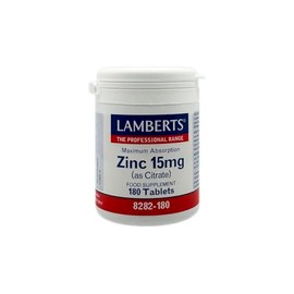 Lamberts Zinc 15mg, 180 tablets