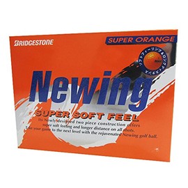 Bridgestone Newing Super Soft Feel Golf Ball (12 Pieces), orange