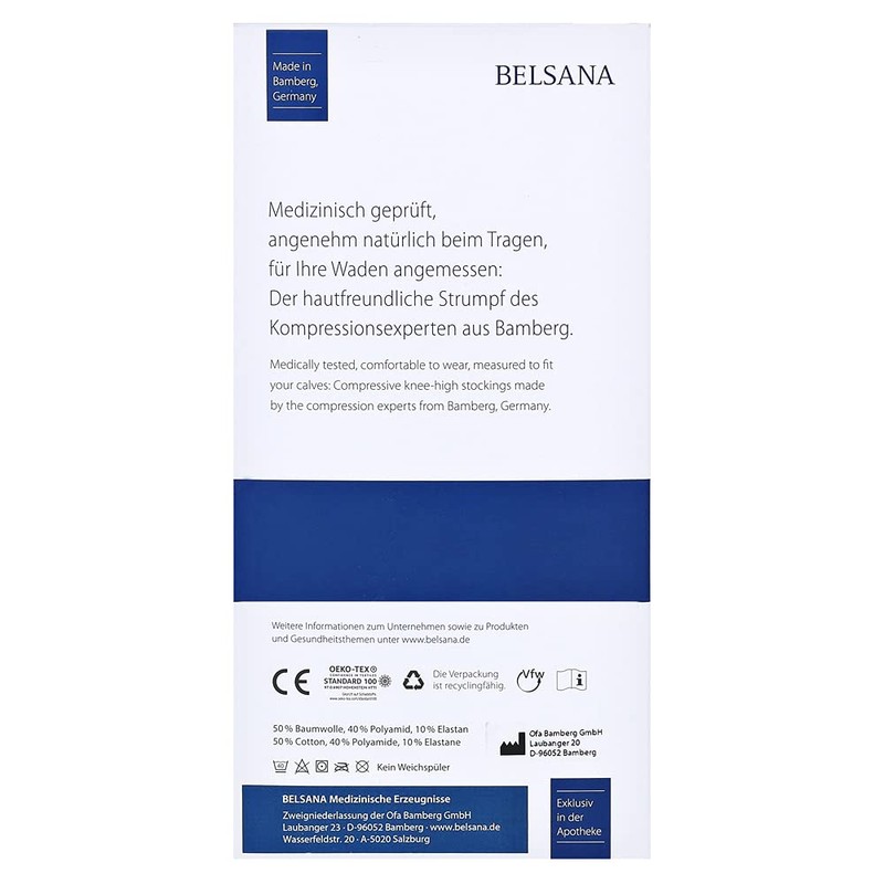 Belsana med cotton AD, black