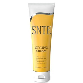 Samnyte Crema de peinado, crema suavizante de tamaño de viaje no grasa para mujeres y niños, control Flyaway sin fragancia para encrespamiento y cabel