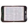 Christian Art Gifts Men's Classic Bible Cover Blessed is The
