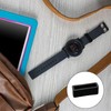 Honbay 4PCS 24mm Rubber Replacement Watch Band Loops Silicone Watch