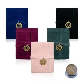 6 PCS Witchcraft Supplies Set Contains Velvet Tarot Card Holder Bag Tarot Storage Bags Tarot Bags Pouches Tarot Card Box Case and Decision Maker Coin.