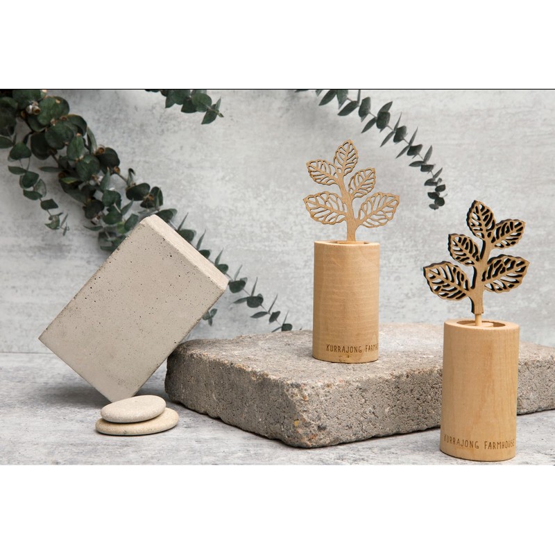Kurrajong Farmhouse Essential Oil Diffuser | Flower Diffuser | Wooden