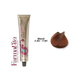 FarmaVita Life Color Plus Hair Colour 100 ml 7.45 Blonde Copper Mahogany
