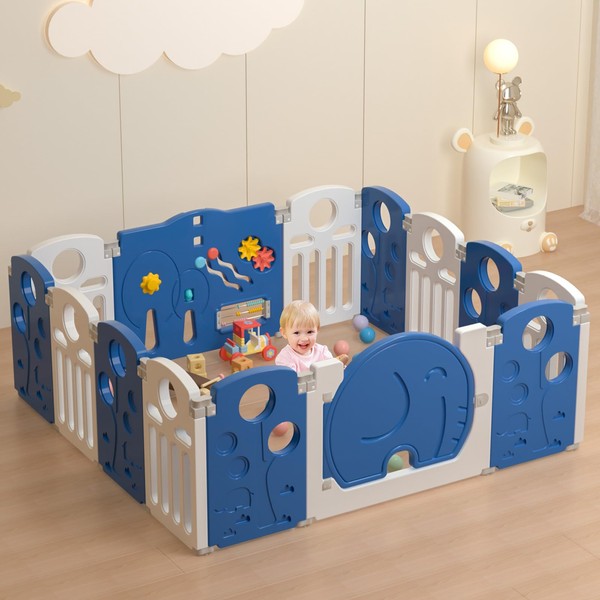 LulliSpace Baby Playpen,for Kids and Toddlers,Kids Activity Centre Safety Play