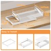 HOMEAILIE Under Sink Organizer, 2 Packs Under Sink Organizers and