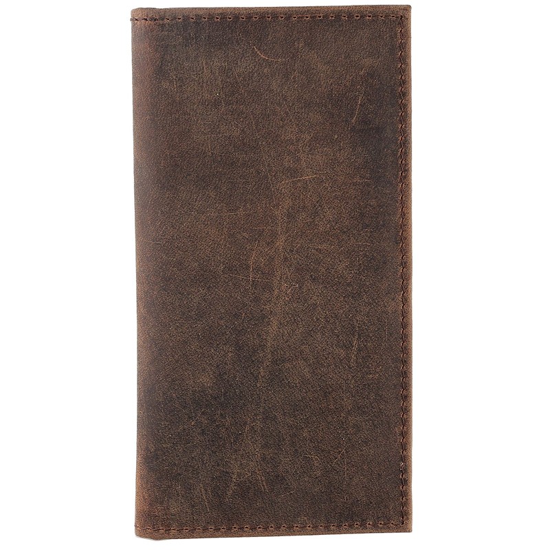 F&L CLASSIC Men's RFID Vintage Look Genuine Leather Long Bifold