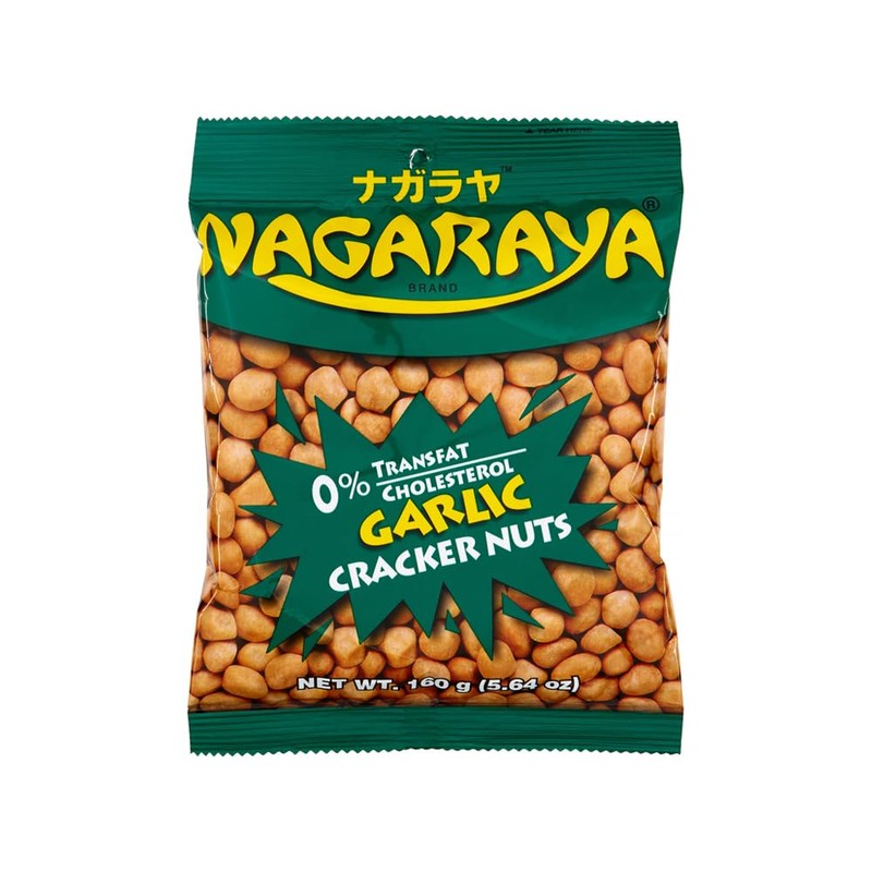 Cracker Nuts (Garlic Flavor) - 5.6oz (Pack of 12) by