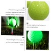 BESPORTBLE Automatic Light-Absorbing Fluorescent Golf Balls Night Golf Balls 6pcs