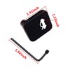 Hood Latch Release Handle Cable Repair Kit Billet Aluminum Replacement