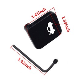 Hood Latch Release Handle Cable Repair Kit Billet Aluminum Replacement for CIVIC 1996-2005, CRV 1997-2006,Element 2003-2011