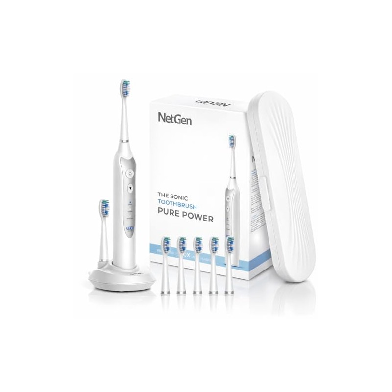 Cepillo de dientes eléctrico Sonic, Blanco