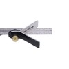Combination Ruler Stainless Steel Caliper Protractor Angle Guage Woodworking Measure