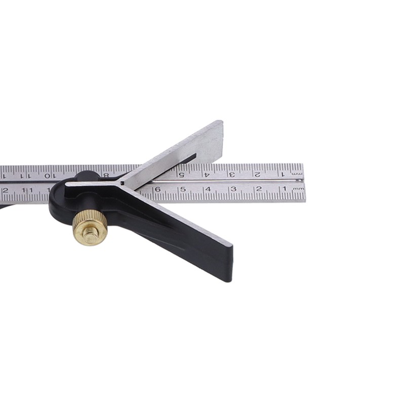 Combination Ruler Stainless Steel Caliper Protractor Angle Guage Woodworking Measure