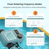 HiOazo Programmable Water Timer with Flow Meter for Garden Hose,