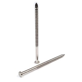 Stainless Steel 304 Wood Split-Proof Siding Nails - 13 Gauge x 2" (6d) QTY 100