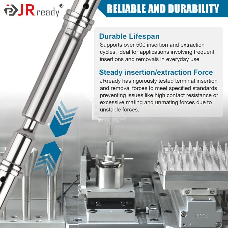 JRready Deutsch DT Solid Contacts Pin & Soc Tamaño 16,