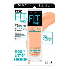 Base de Maquillaje Líquida Maybelline New York Fit Me! 128 Warm Nude 30ml