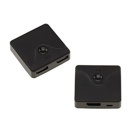 KALEA-INFORMATIQUE Displayport switch-type video distribution box for routing 1 input to 2 outputs or 2 inputs to 1 output. 4K 60Hz support