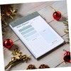 TEHAUX Small Size A5 Daily Work Planner Checklists Notepad Daily