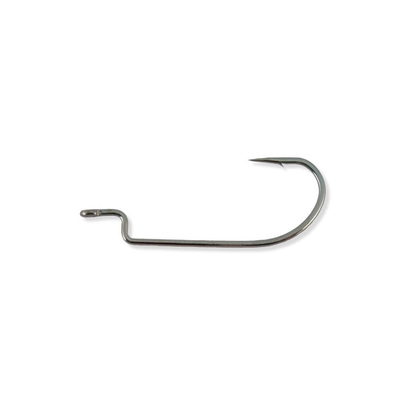 Owner's Offset Shank Wide Gap Hook (34-Pack), 1/0