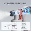 Tilswall HVLP Paint Sprayer, Ultra-Light Electric Spray Gun with 20