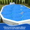 Wesiti 5 ft Solar Cover for Pool Heating 16 Mil