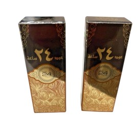 Ard Al Zaafaran Roll On Perfume Ard Al Zaafaran Oud 24 Hours Pack Of 2