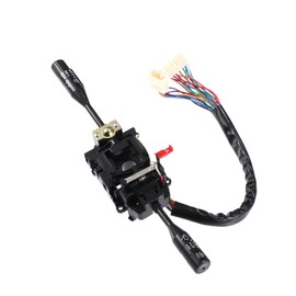 Motoforti Headlight Wiper Turn Multi-Function Switch, for Suzuki Samurai 1986-1995, Plastic Metal, 37400-83410, Black,