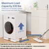 Adjustable Appliance Rollers Heavy Duty, Mobile Mini Fridge Stand Washer