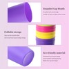 Pack of 24 Colourful Plastic Cups Reusable Party Cups Reusable