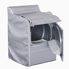 AKEfit Washing Machine Cover, Washer/Dryer Cover Made of Gold Coated Polyester Fabrics Waterproof Splash and Anti Sunlight Irradiation, Washer and Dryer Covers Washing Machine Dryer