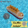 6" Britannic Bath Boat And Pool Toy, Titanic Model Titanic