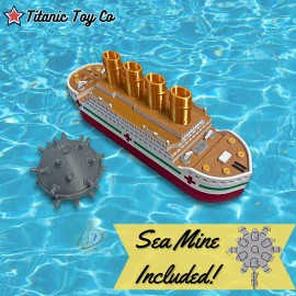 6" Britannic Bath Boat And Pool Toy, Titanic Model Titanic Toy For Kids