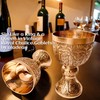 Medieval Goblet Lord's Vintage Chalice | 1x Solid Brass Royal