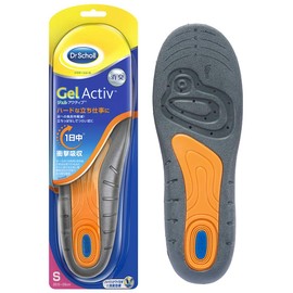 Dr. Scholl's Gel Active Insole, Work for Standing Work, S (8.9 - 10.2 inches (22.5 - 26.0 cm)