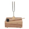 Tuning Fork Set with Wooden Resonator Box Rubber Hammer 512HZ