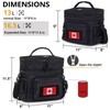 Lunch Bag for Men, Atripack Double Deck Tactical Lunch Box