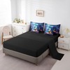 Cartoon Dragon Bedding Set,Mysterious Jungle Moon Night Full Comforter Set