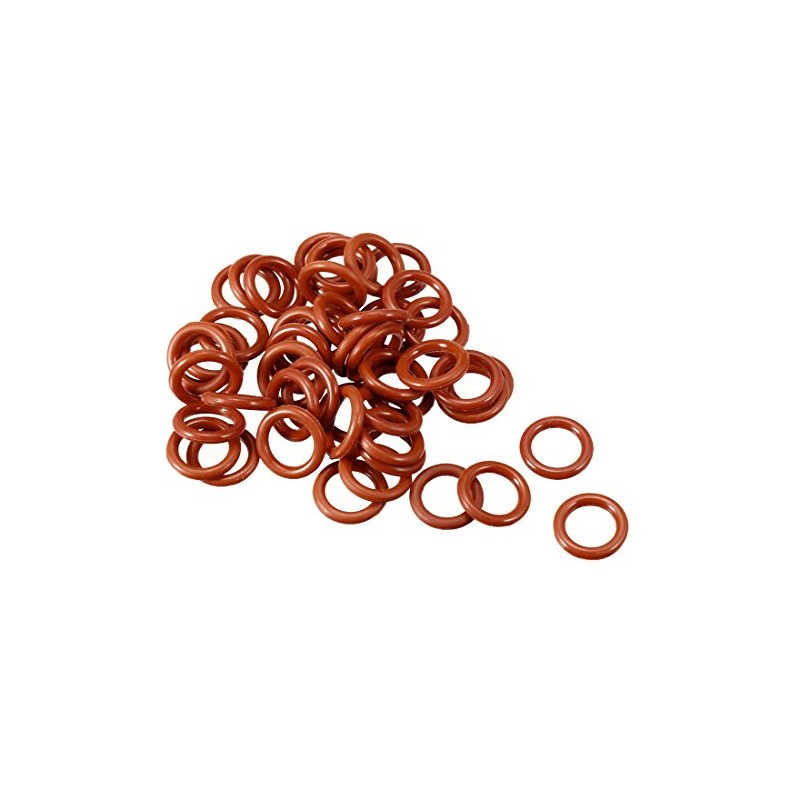 uxcell Silicone O-Ring, 12mm Outside Diameter, 8mm Inner Diameter, 2mm
