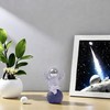Cute Small Astronaut Figurines,Spaceman Statue Decor for Living Room Bedroom