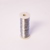 Thin Silver Reel Wire for Floristry & Flower Arranging Roll