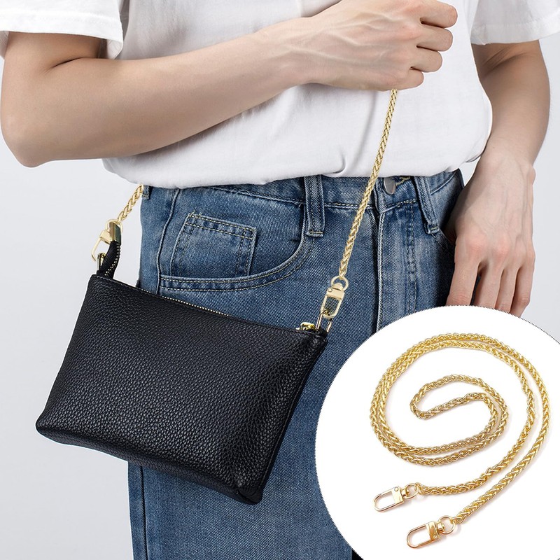 ZBHDEYG 1 x bag chain, gold bag chain, bag strap,