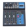 Professional Audio Mixer Sound Board Console System,4-Channel Digital USB Bluetooth