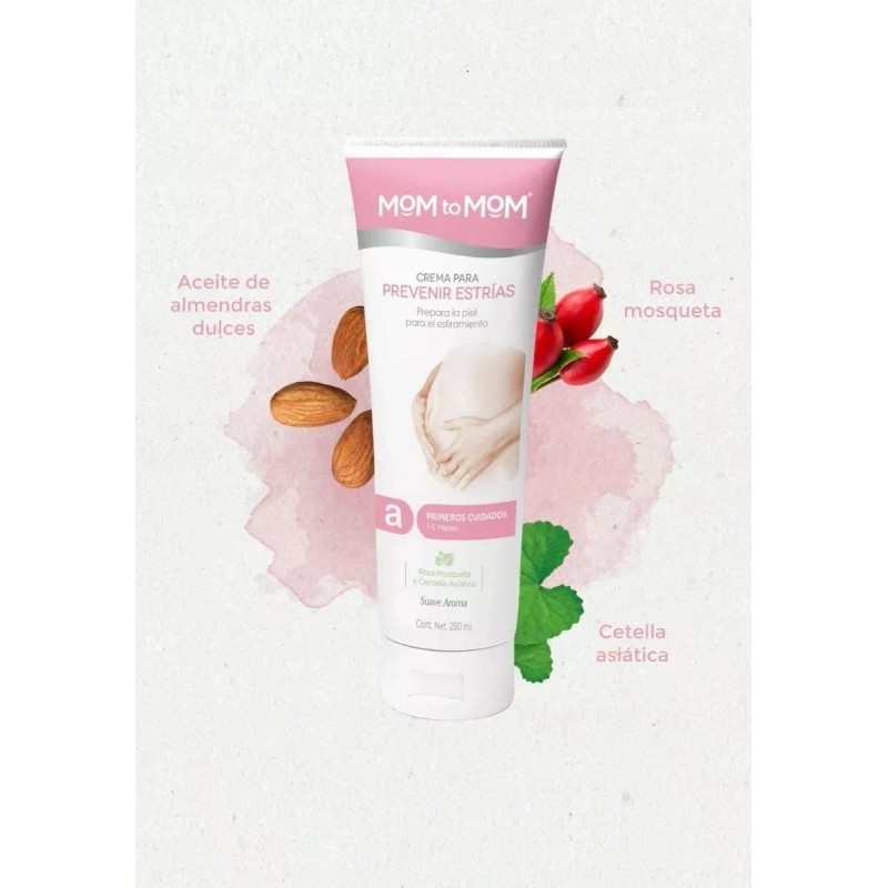Mom To Mom Etapa A Para Prevenir Estrías Y Aceite