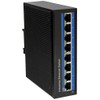LogiLink NS201 Industrial Fast Ethernet Switch, 8-Port 10/100 Mbps