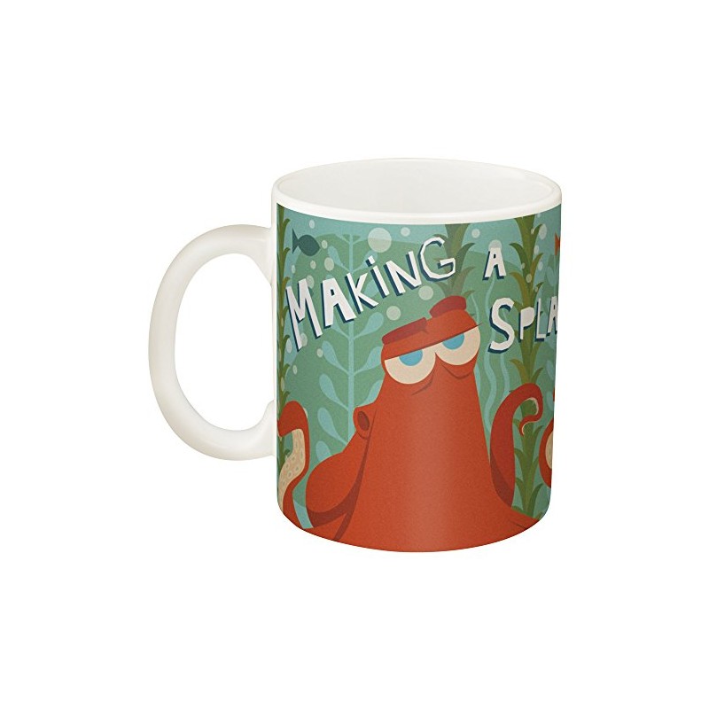 Zak Designs DRYC-1591 Disney's Finding Dory Ceramic Mug, 11.5 oz,